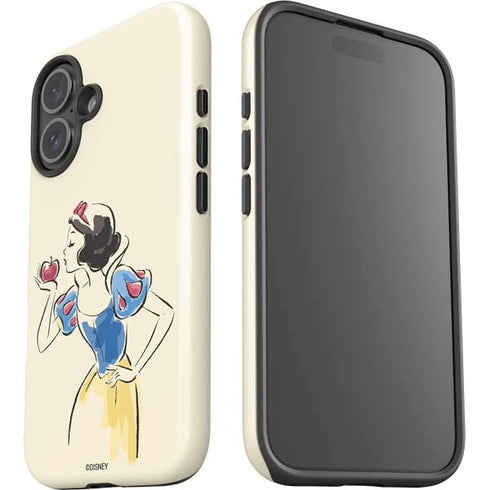 Disney Princess Snow White Art iPhone 16 Plus Impact Case